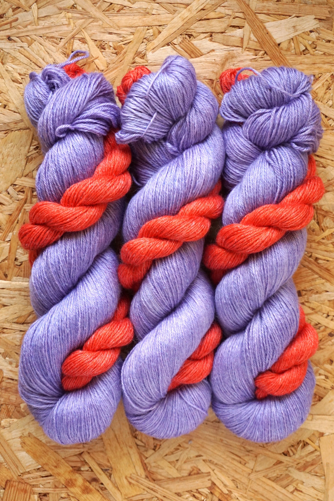 Igneae sock set 'Lavender & Tomato'