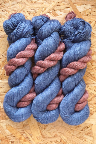 Igneae sock set 'Delft Blue & Plum'