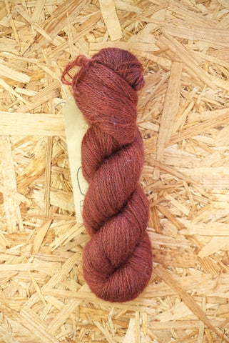 Corriedale Mohair 'Plum'